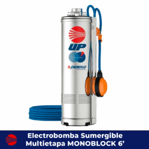 Electrobomba Sumergible Multietapa MONOBLOCK Para pozo de 6’